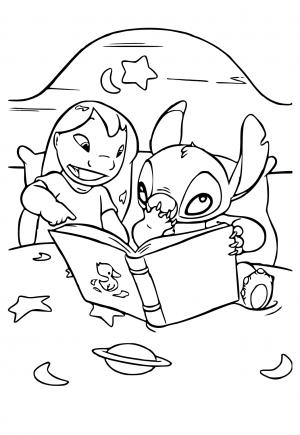 188+ Stitch Coloring Pages Free Printable 160