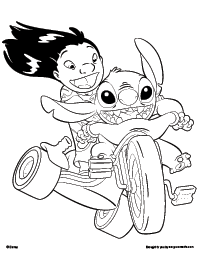 188+ Stitch Coloring Pages Free Printable 180