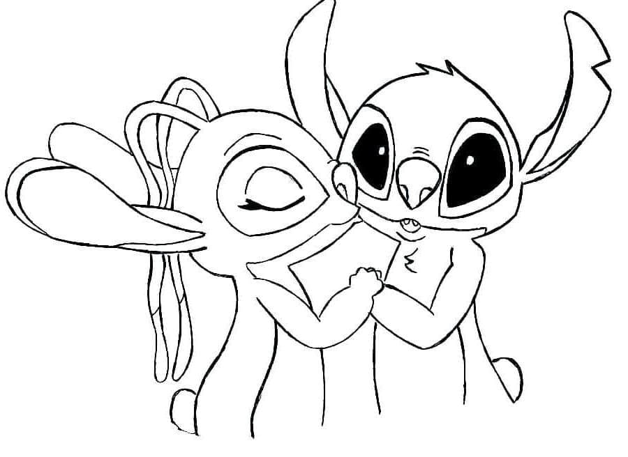 188+ Stitch Coloring Pages Free Printable 182