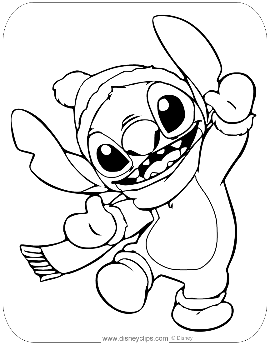 188+ Stitch Coloring Pages Free Printable 185