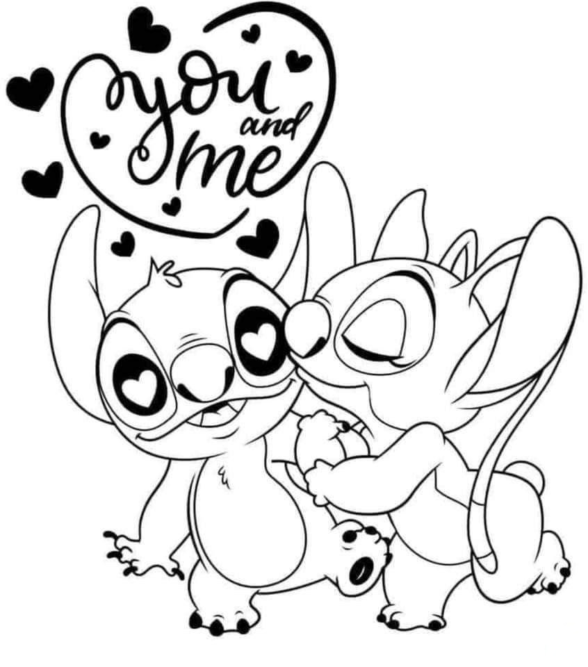 188+ Stitch Coloring Pages Free Printable 24