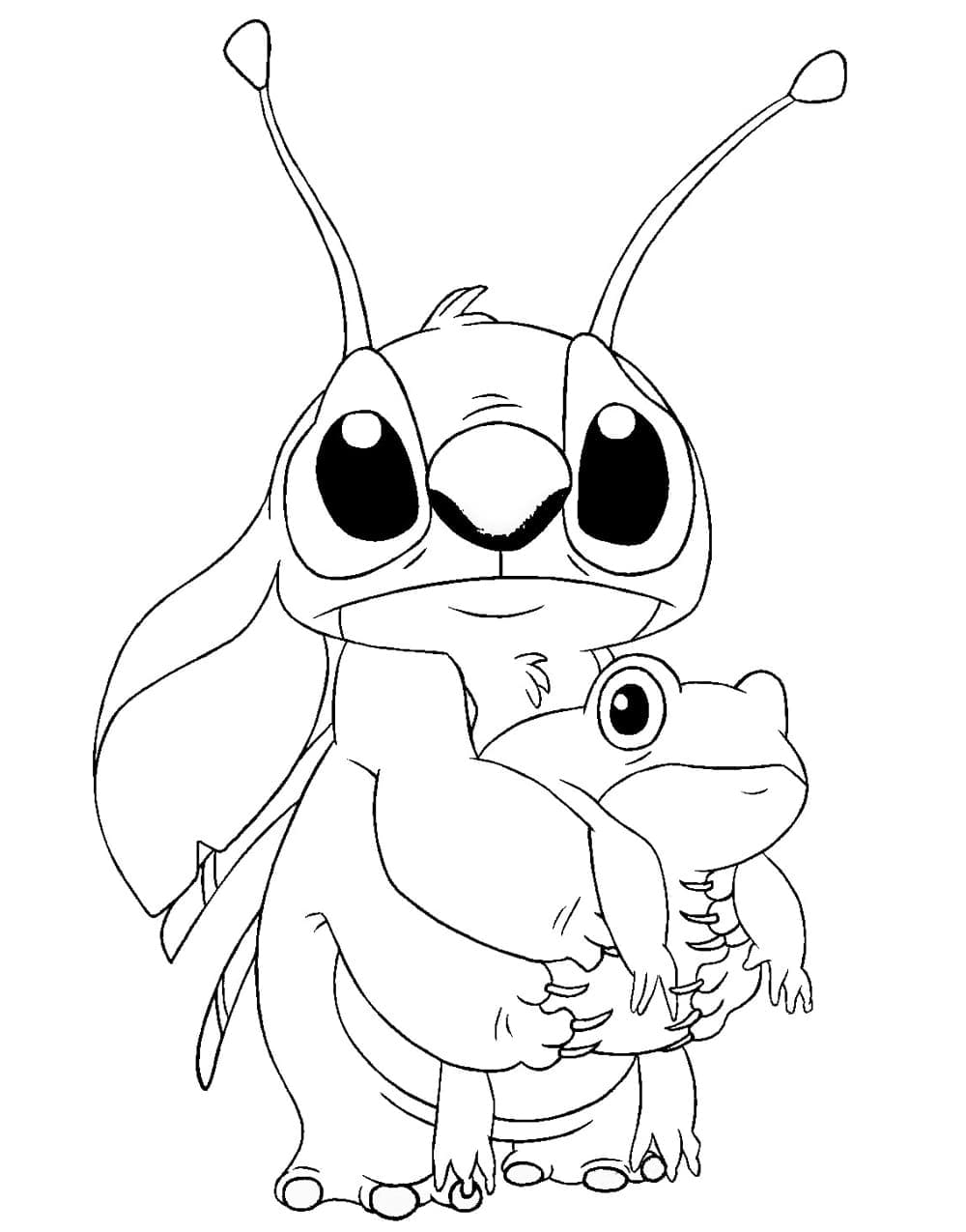 188+ Stitch Coloring Pages Free Printable 51