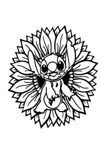 188+ Stitch Coloring Pages Free Printable 65