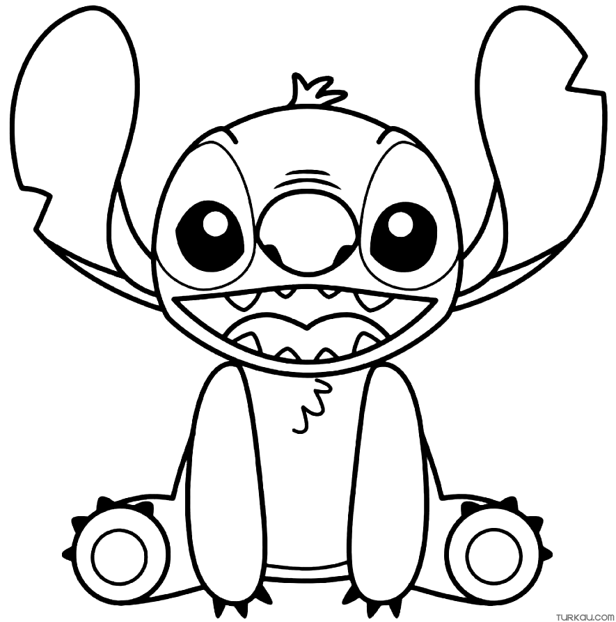 188+ Stitch Coloring Pages Free Printable 68