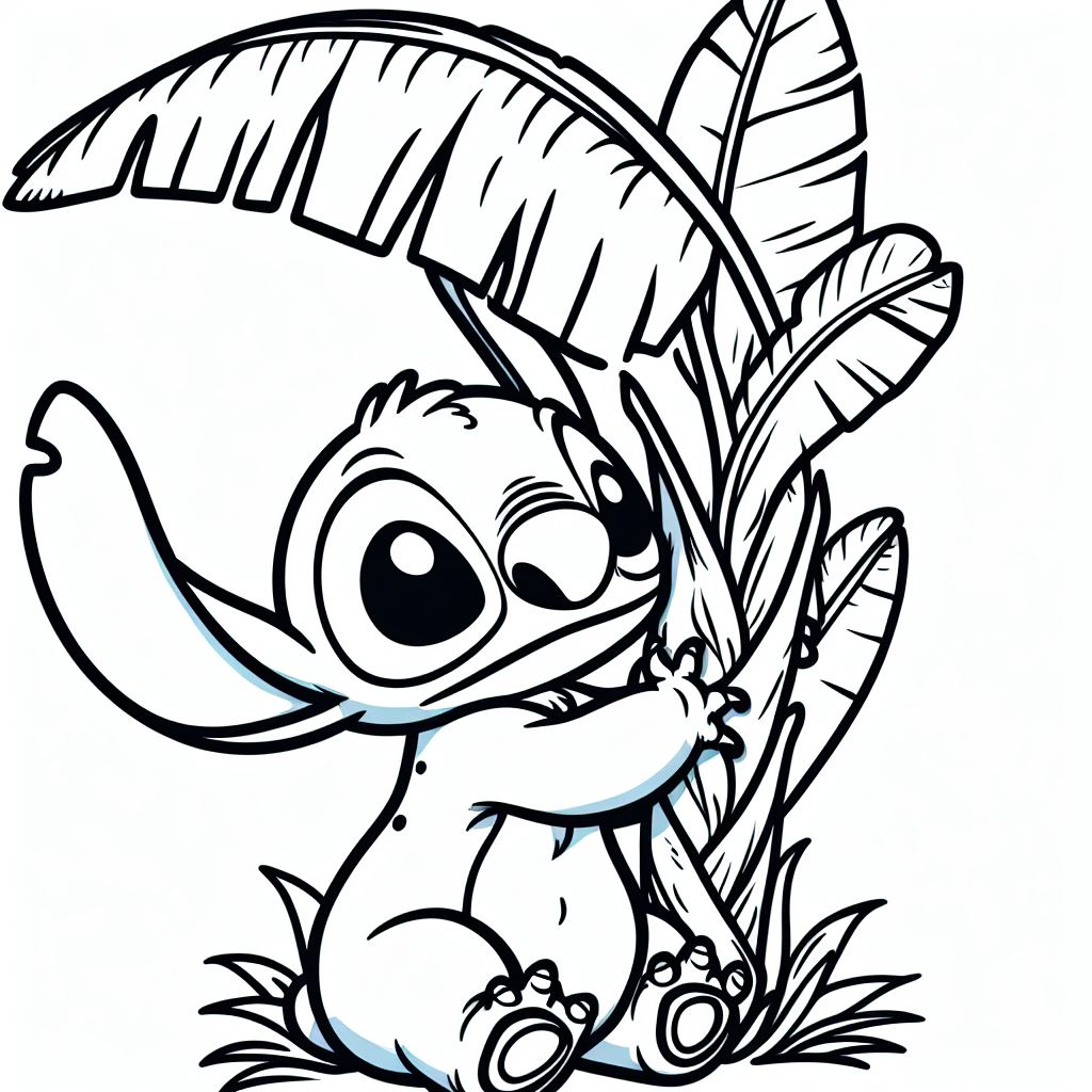 188+ Stitch Coloring Pages Free Printable 71