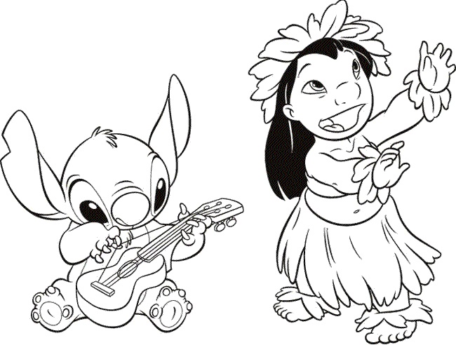 188+ Stitch Coloring Pages Free Printable 80