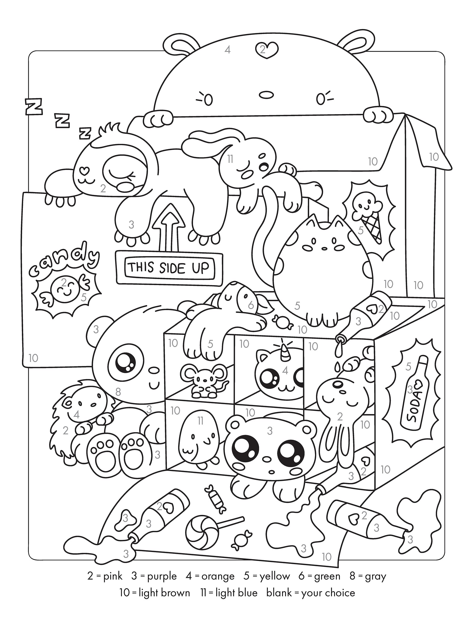 190+ Kawaii Sanrio Characters Coloring Pages Printable 104