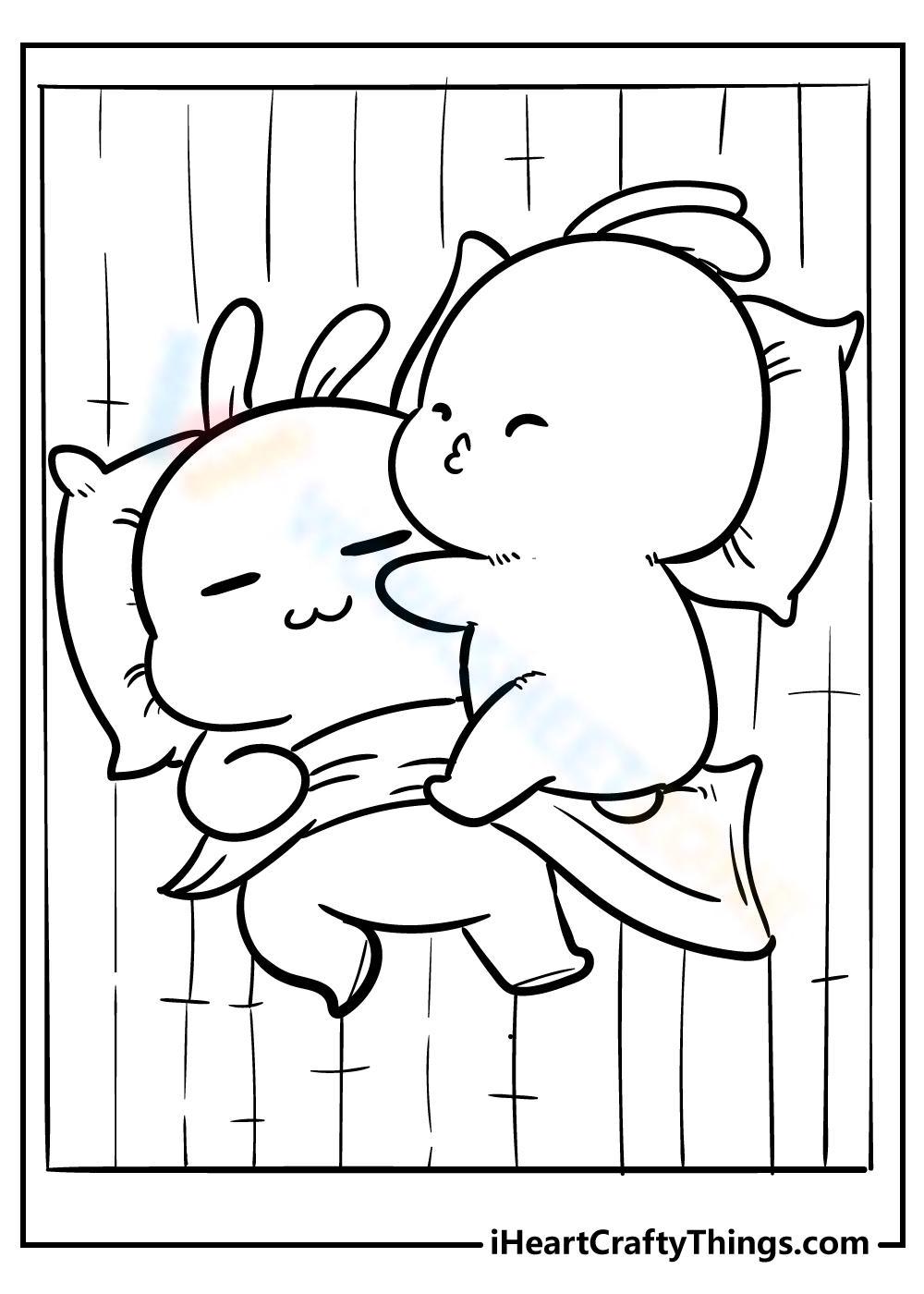 190+ Kawaii Sanrio Characters Coloring Pages Printable 133