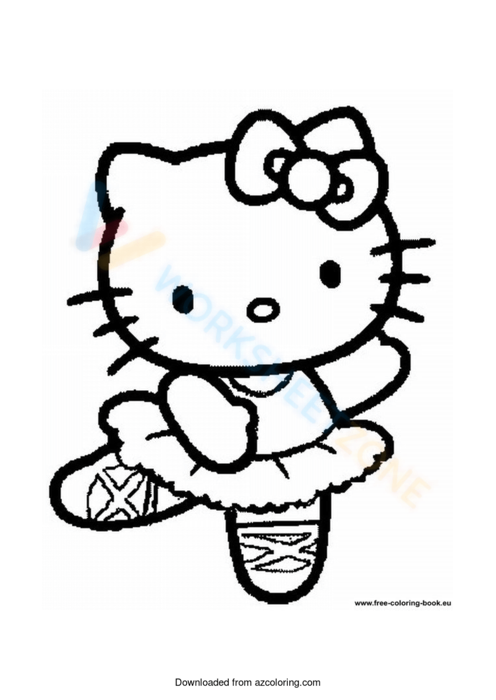 190+ Kawaii Sanrio Characters Coloring Pages Printable 134