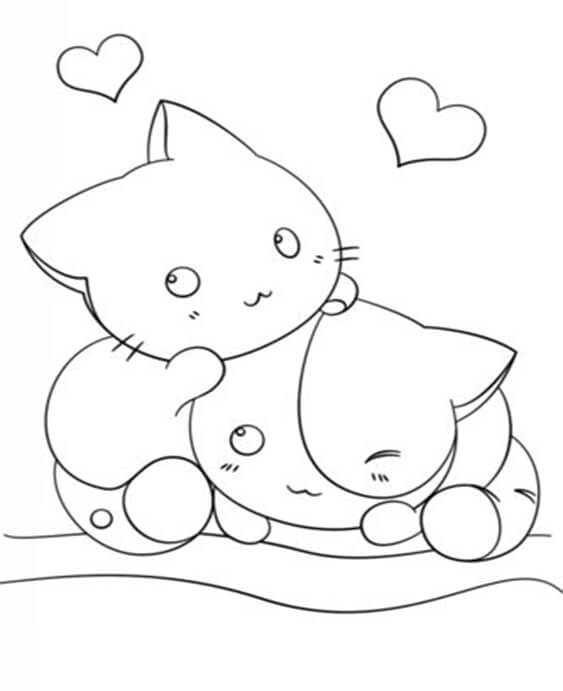 190+ Kawaii Sanrio Characters Coloring Pages Printable 14