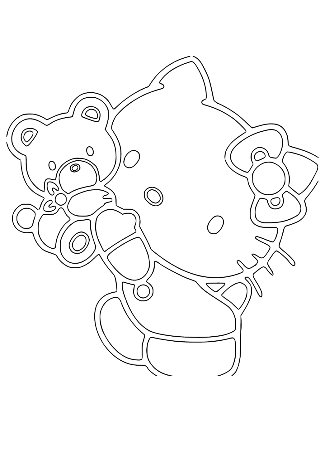 190+ Kawaii Sanrio Characters Coloring Pages Printable 145