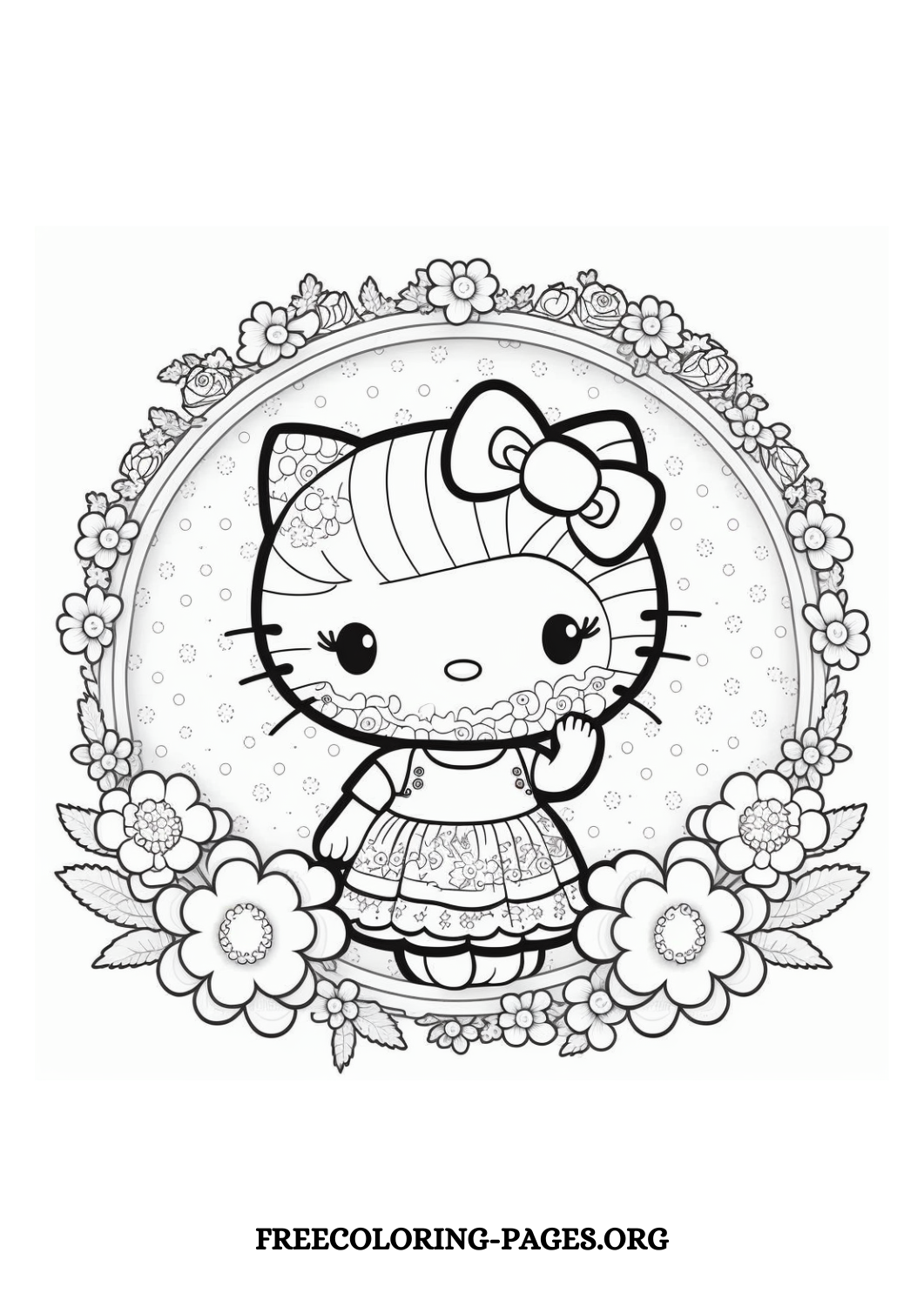 190+ Kawaii Sanrio Characters Coloring Pages Printable 146