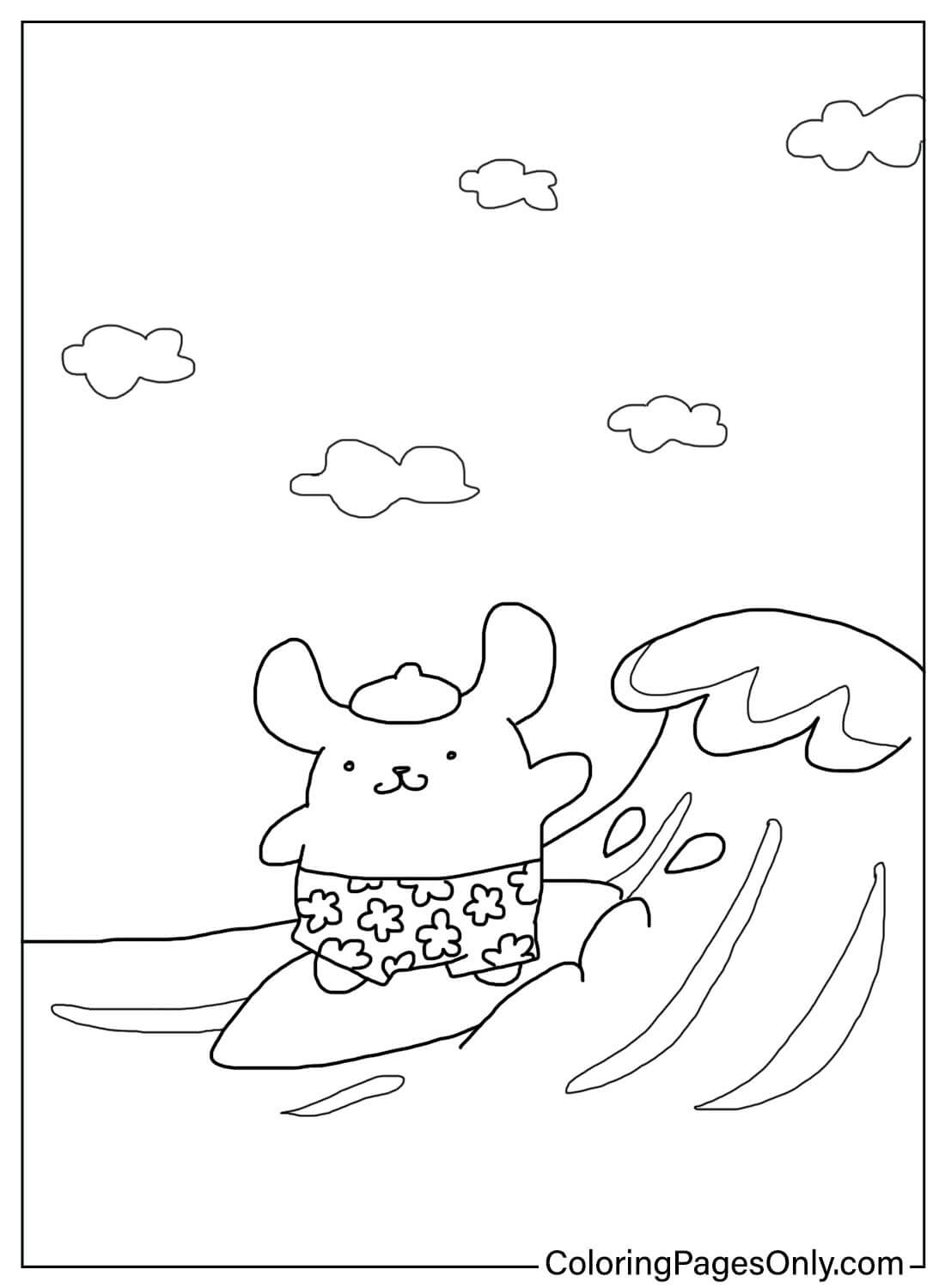 190+ Kawaii Sanrio Characters Coloring Pages Printable 151