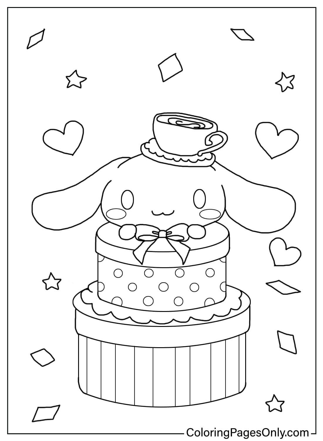 190+ Kawaii Sanrio Characters Coloring Pages Printable 152