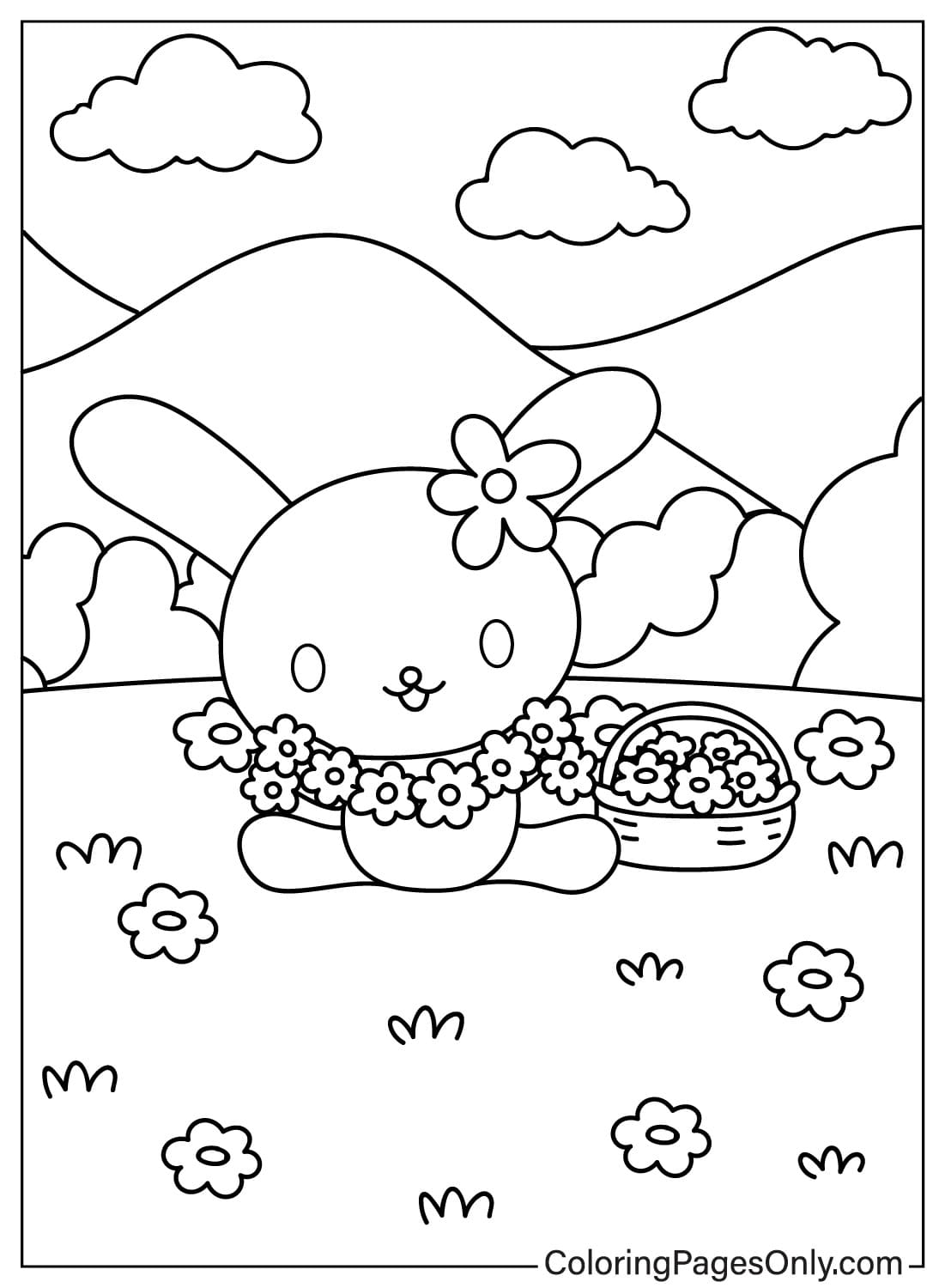 190+ Kawaii Sanrio Characters Coloring Pages Printable 158