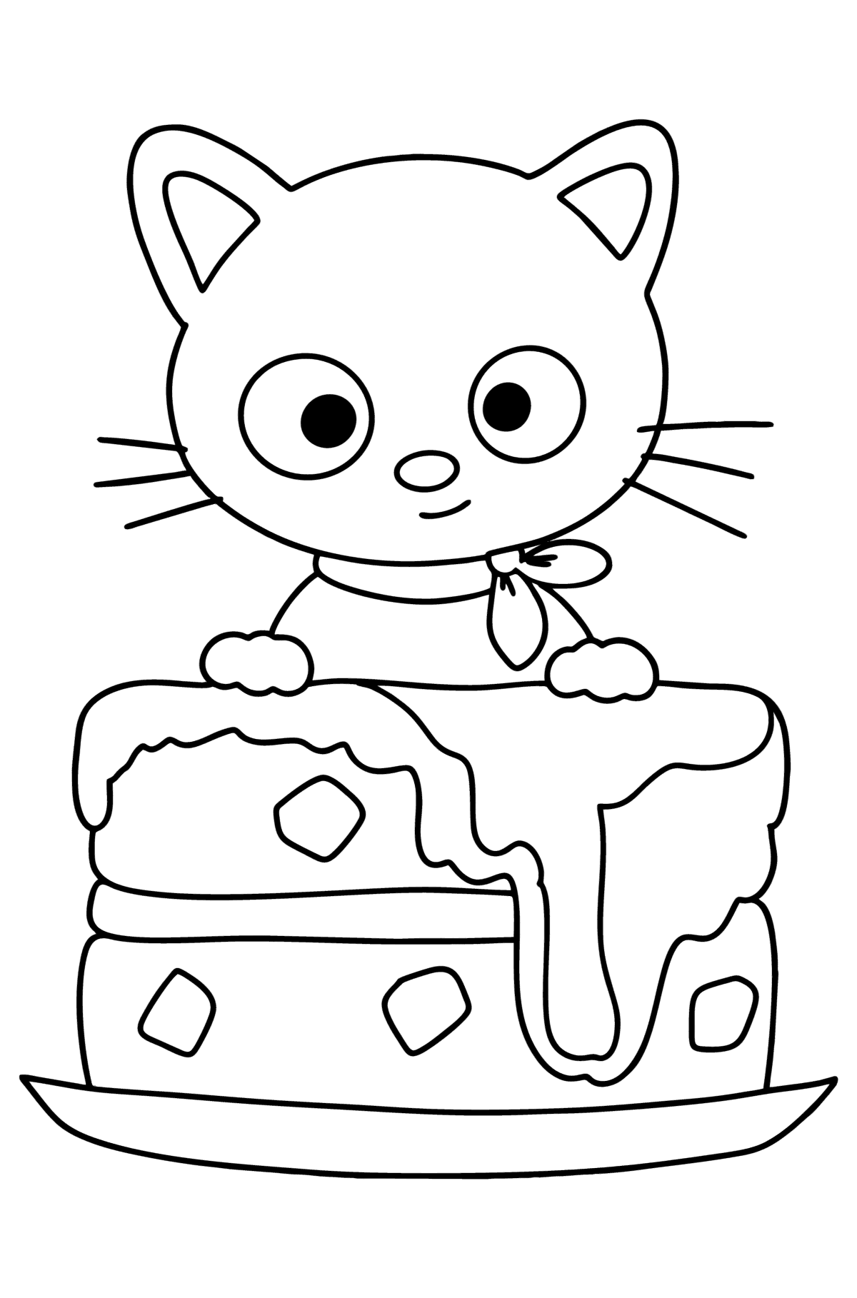 190+ Kawaii Sanrio Characters Coloring Pages Printable 175