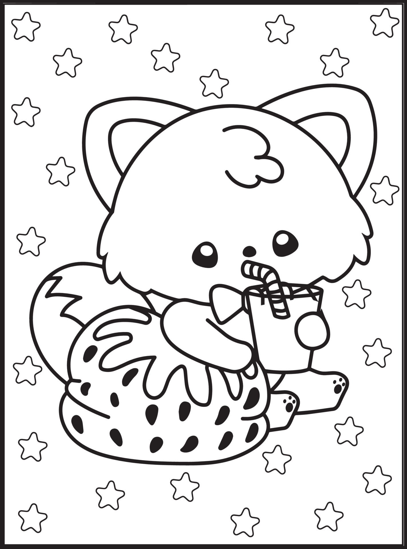 190+ Kawaii Sanrio Characters Coloring Pages Printable 177