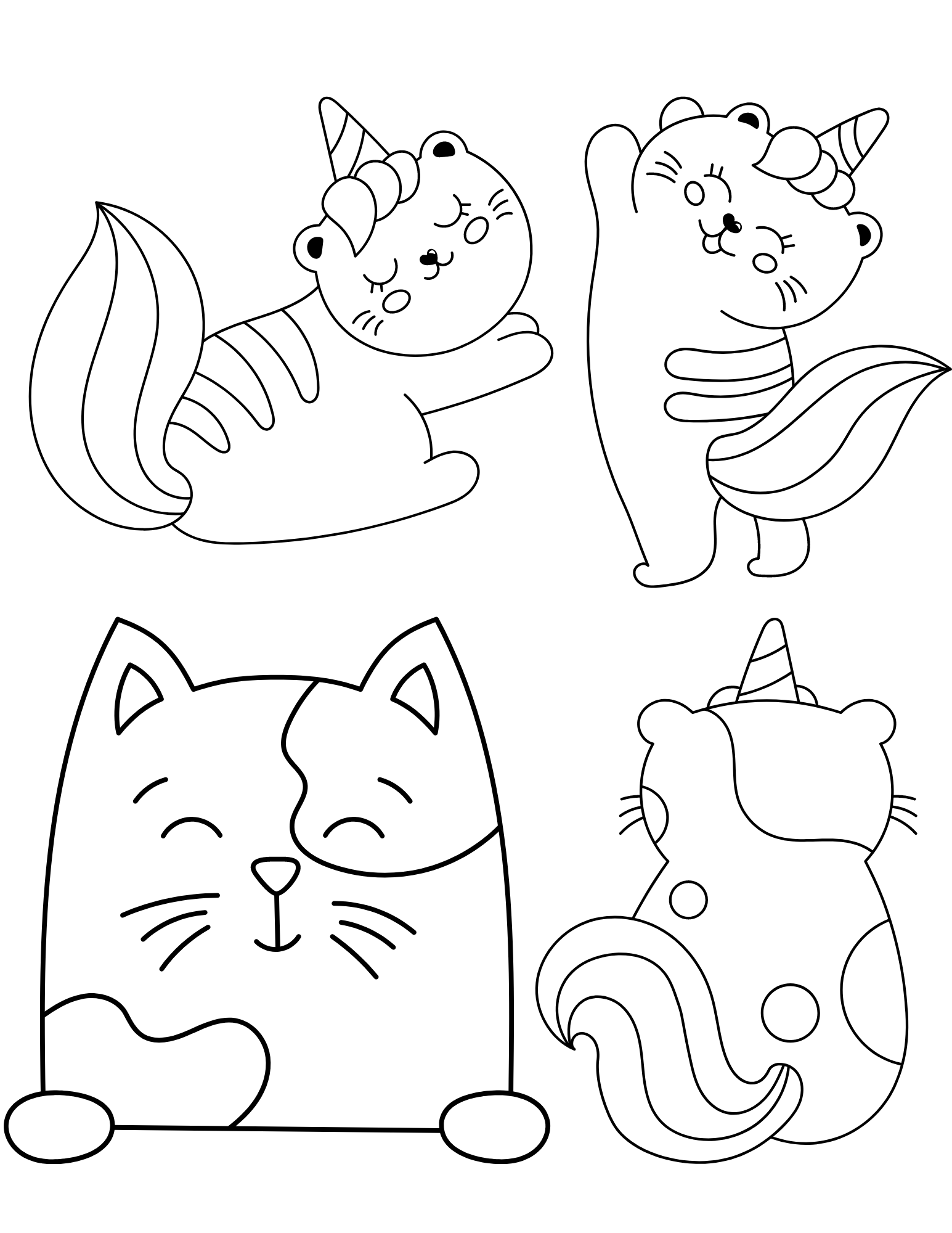 190+ Kawaii Sanrio Characters Coloring Pages Printable 189