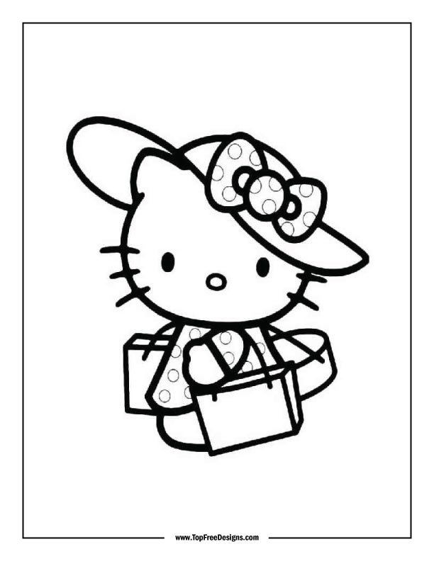 190+ Kawaii Sanrio Characters Coloring Pages Printable 42