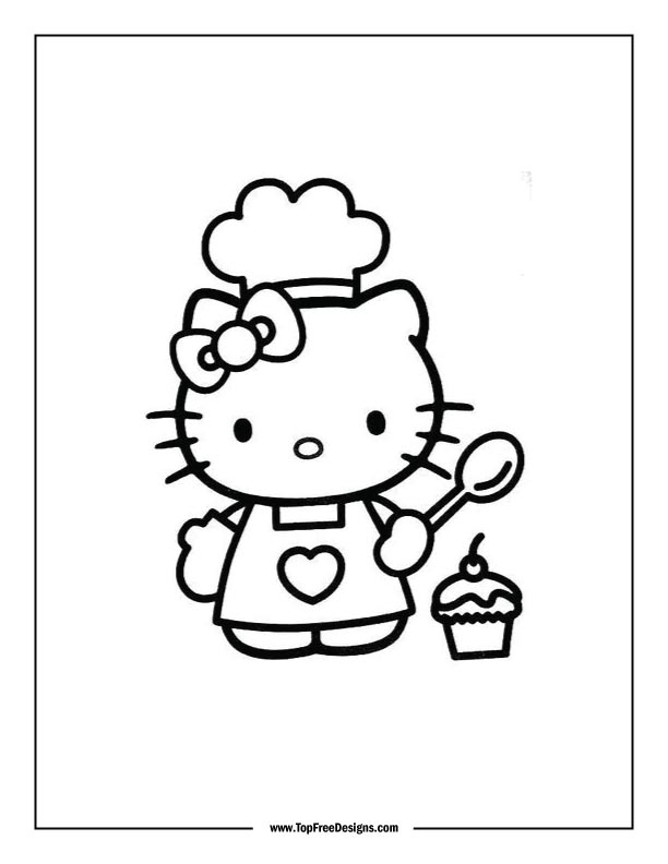 190+ Kawaii Sanrio Characters Coloring Pages Printable 44