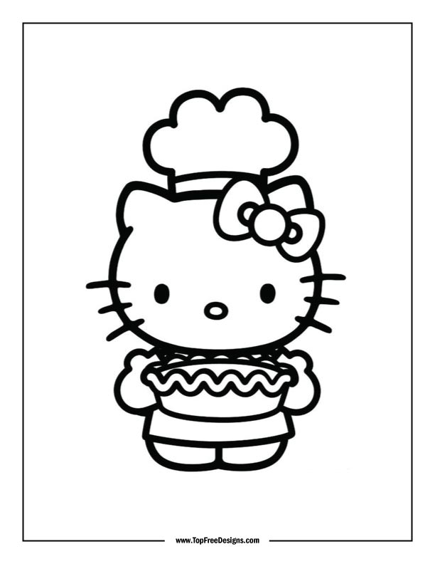 190+ Kawaii Sanrio Characters Coloring Pages Printable 45