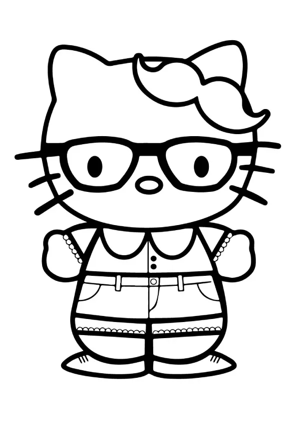 190+ Kawaii Sanrio Characters Coloring Pages Printable 50