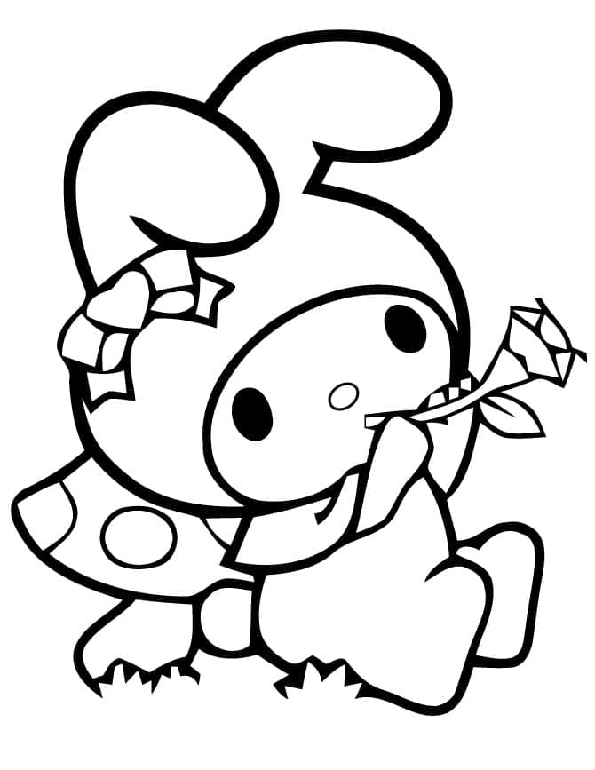 190+ Kawaii Sanrio Characters Coloring Pages Printable 63