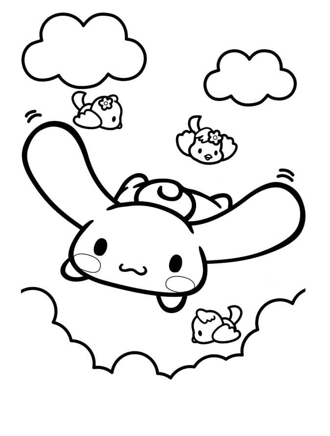 190+ Kawaii Sanrio Characters Coloring Pages Printable 67