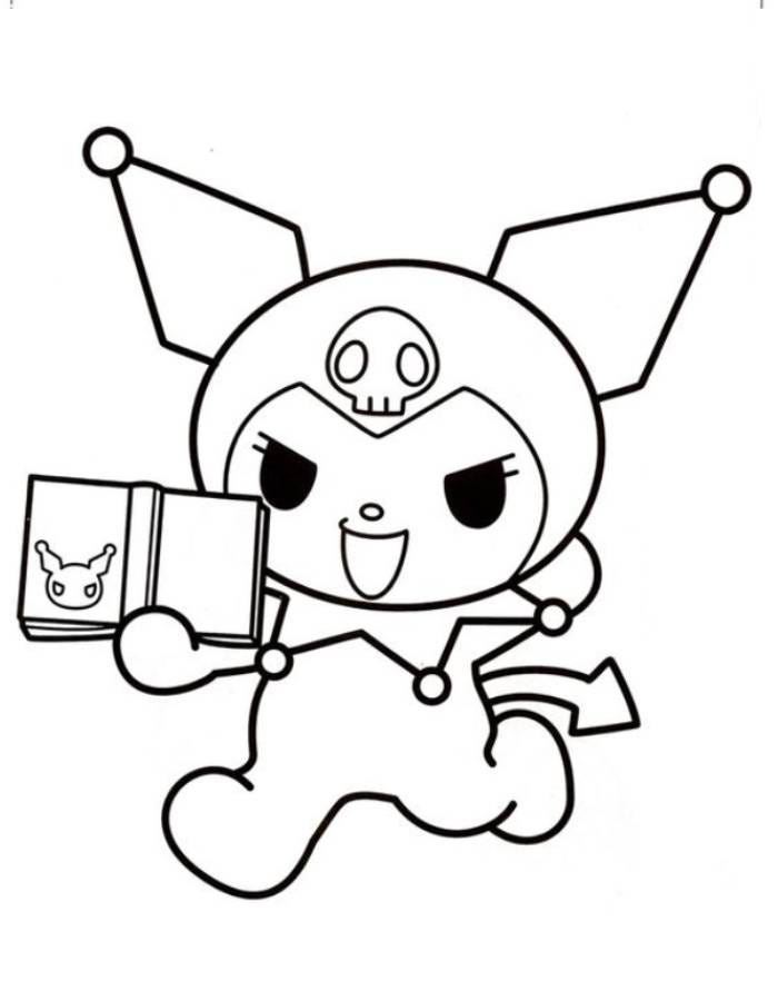 190+ Kawaii Sanrio Characters Coloring Pages Printable 71