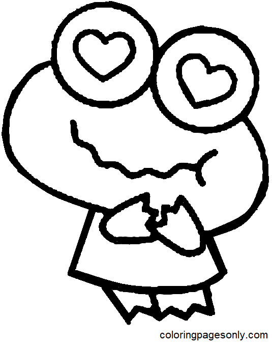 190+ Kawaii Sanrio Characters Coloring Pages Printable 9