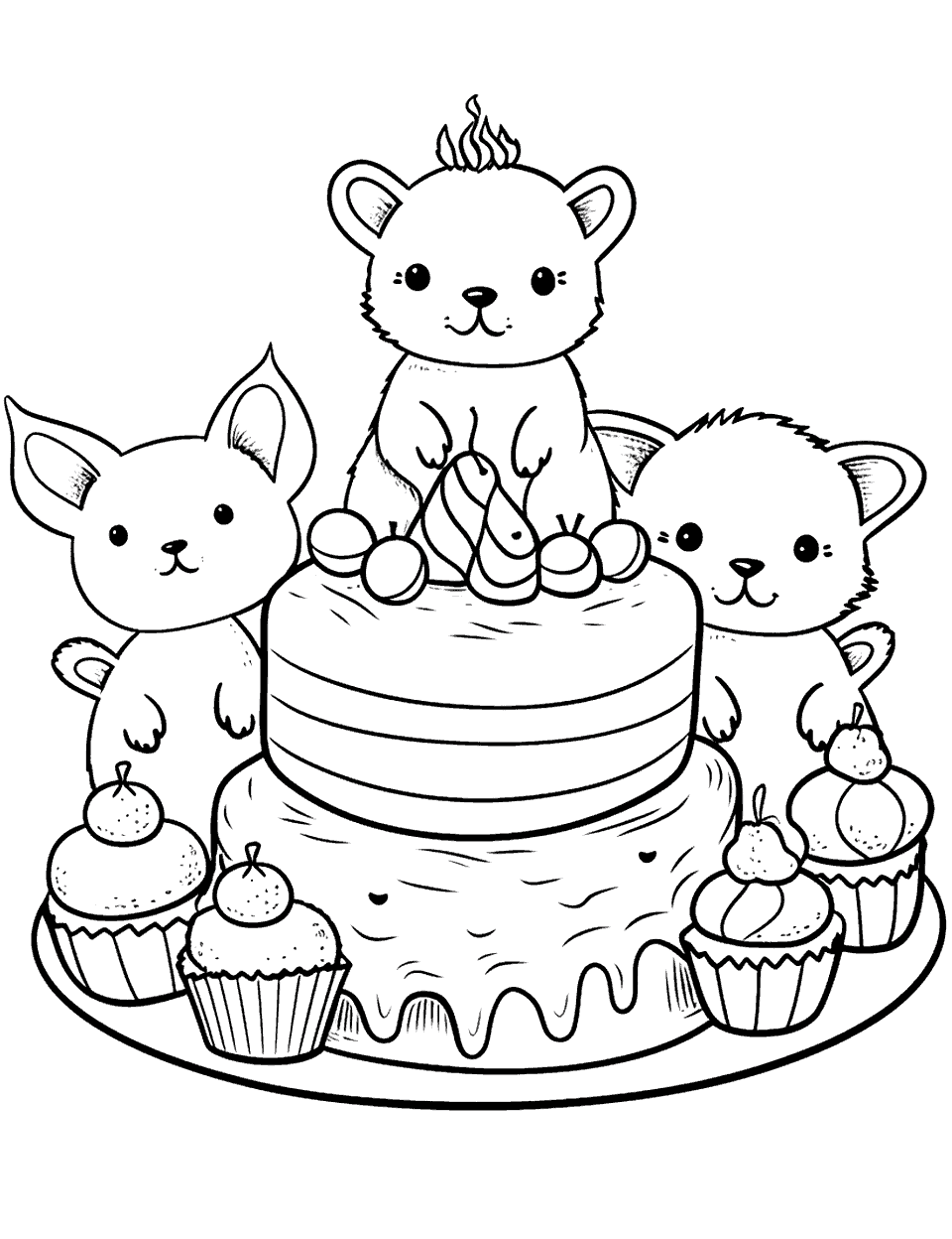 191 Desert Animals Coloring Pages for Kids Printable 128