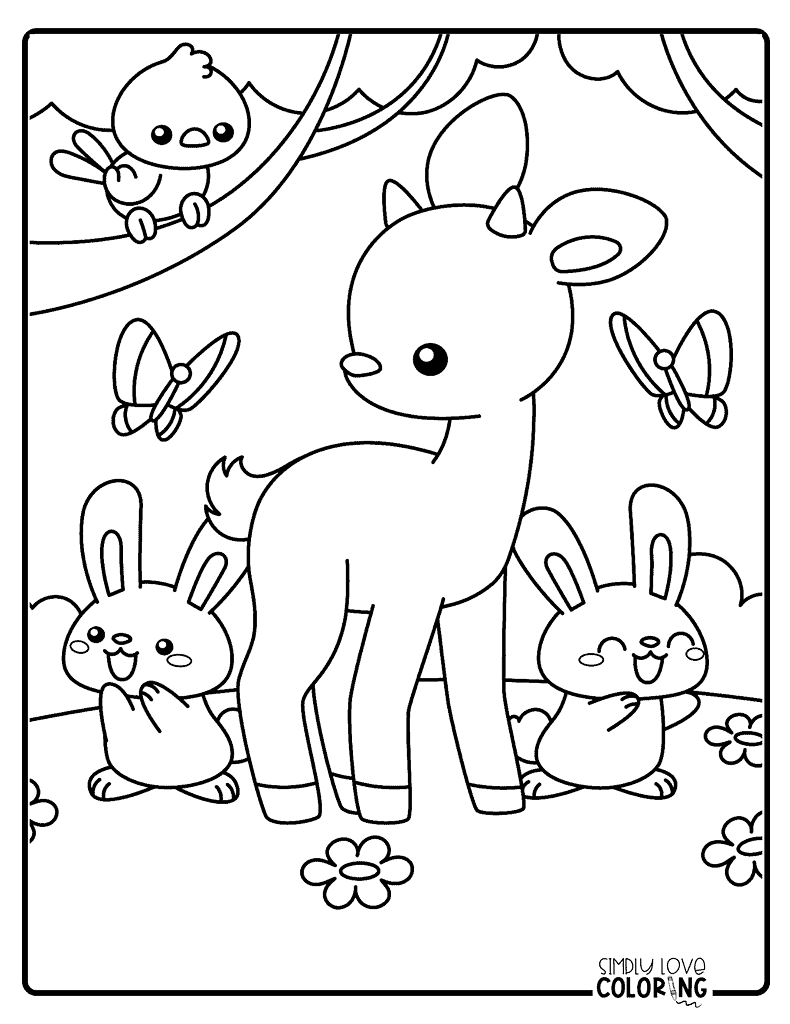 191 Desert Animals Coloring Pages for Kids Printable 20