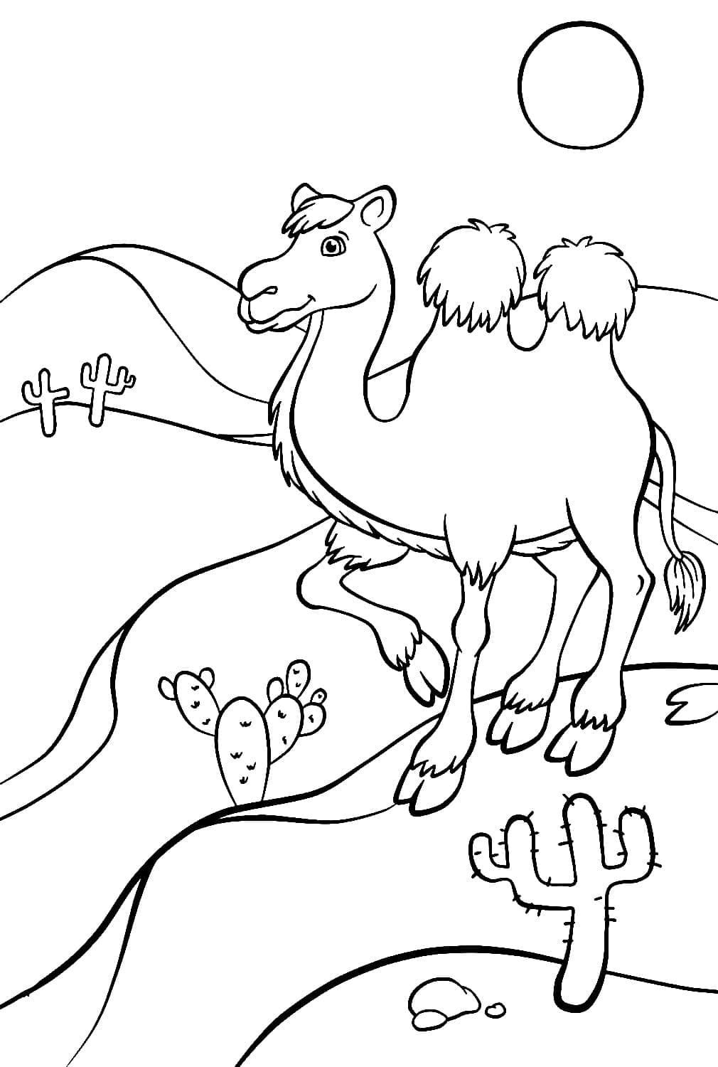 191 Desert Animals Coloring Pages for Kids Printable 28