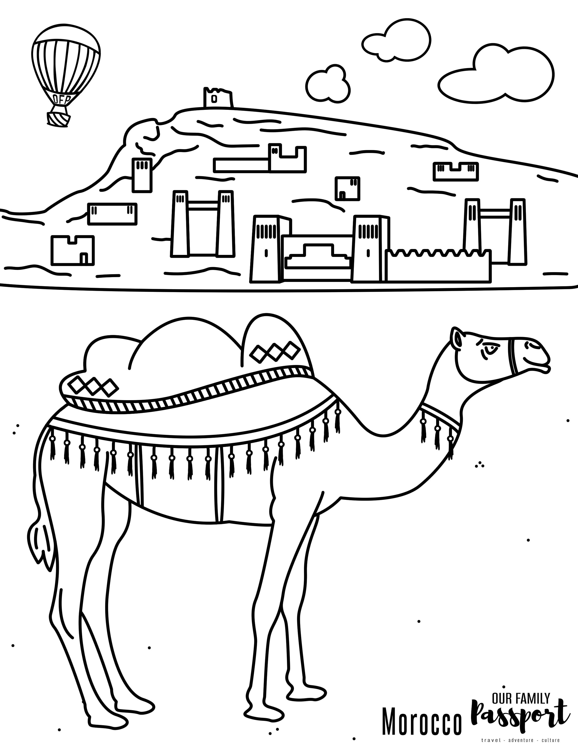 191 Desert Animals Coloring Pages for Kids Printable 48