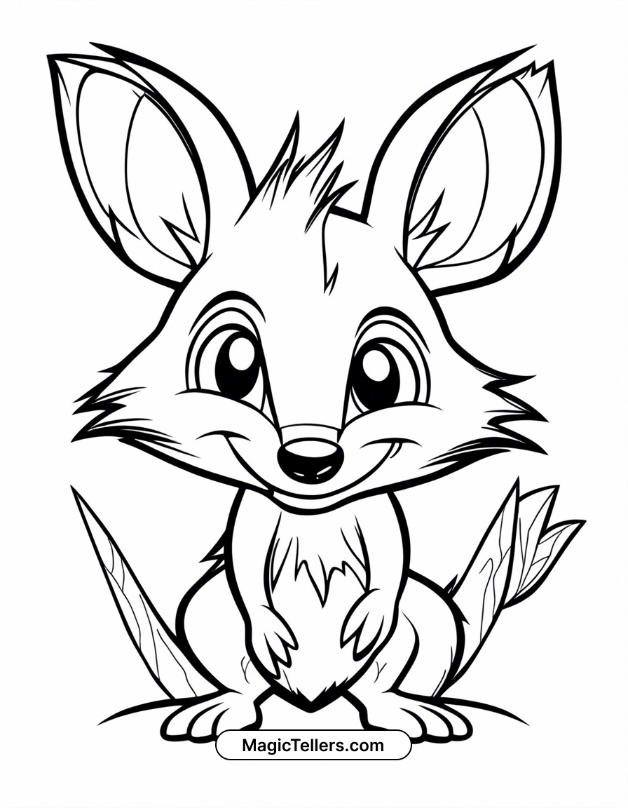 191 Desert Animals Coloring Pages for Kids Printable 57