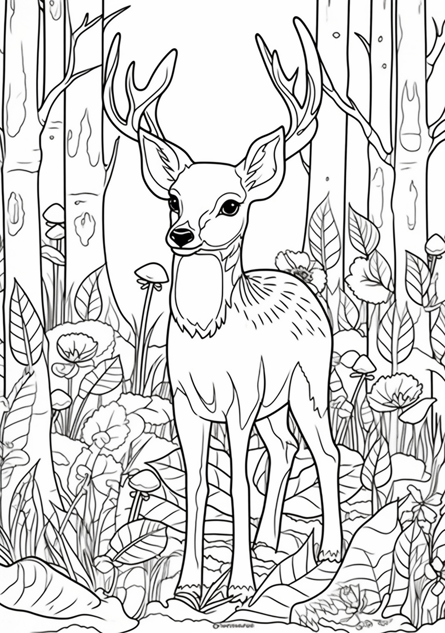 191 Desert Animals Coloring Pages for Kids Printable 78