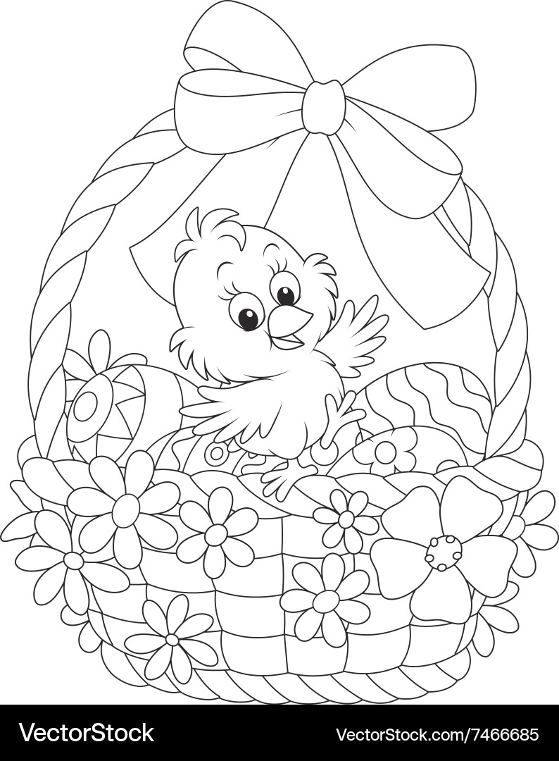 192+ Chicken Easter Coloring Pages Printable 108