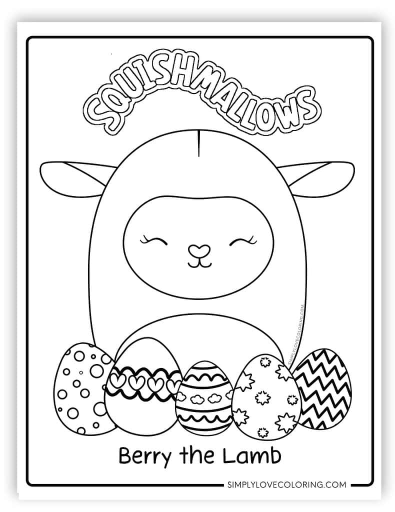 192+ Chicken Easter Coloring Pages Printable 116