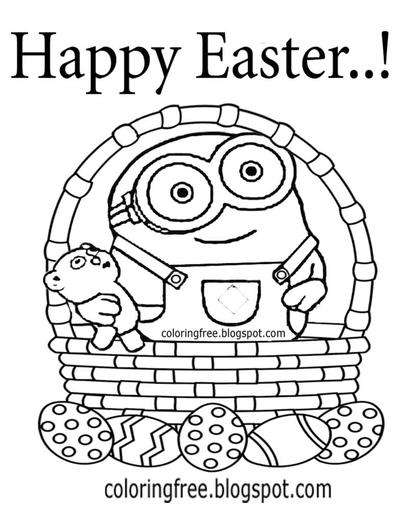 192+ Chicken Easter Coloring Pages Printable 12