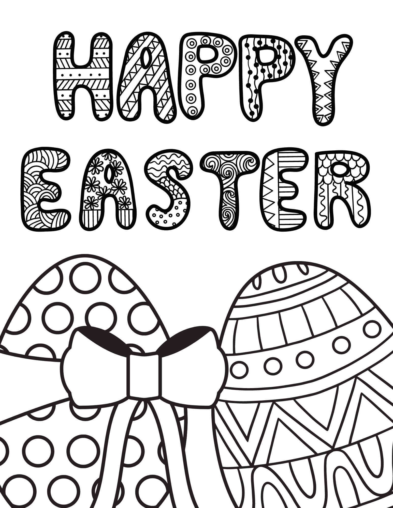 192+ Chicken Easter Coloring Pages Printable 131