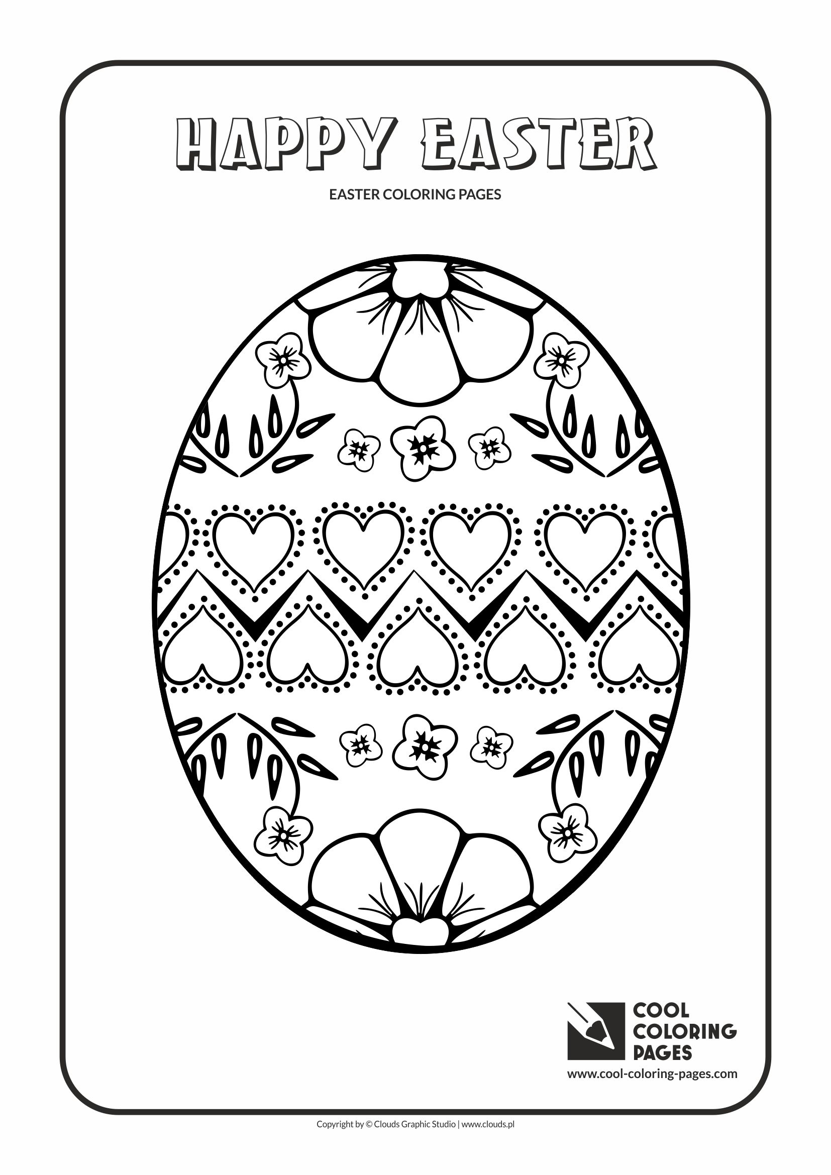 192+ Chicken Easter Coloring Pages Printable 133