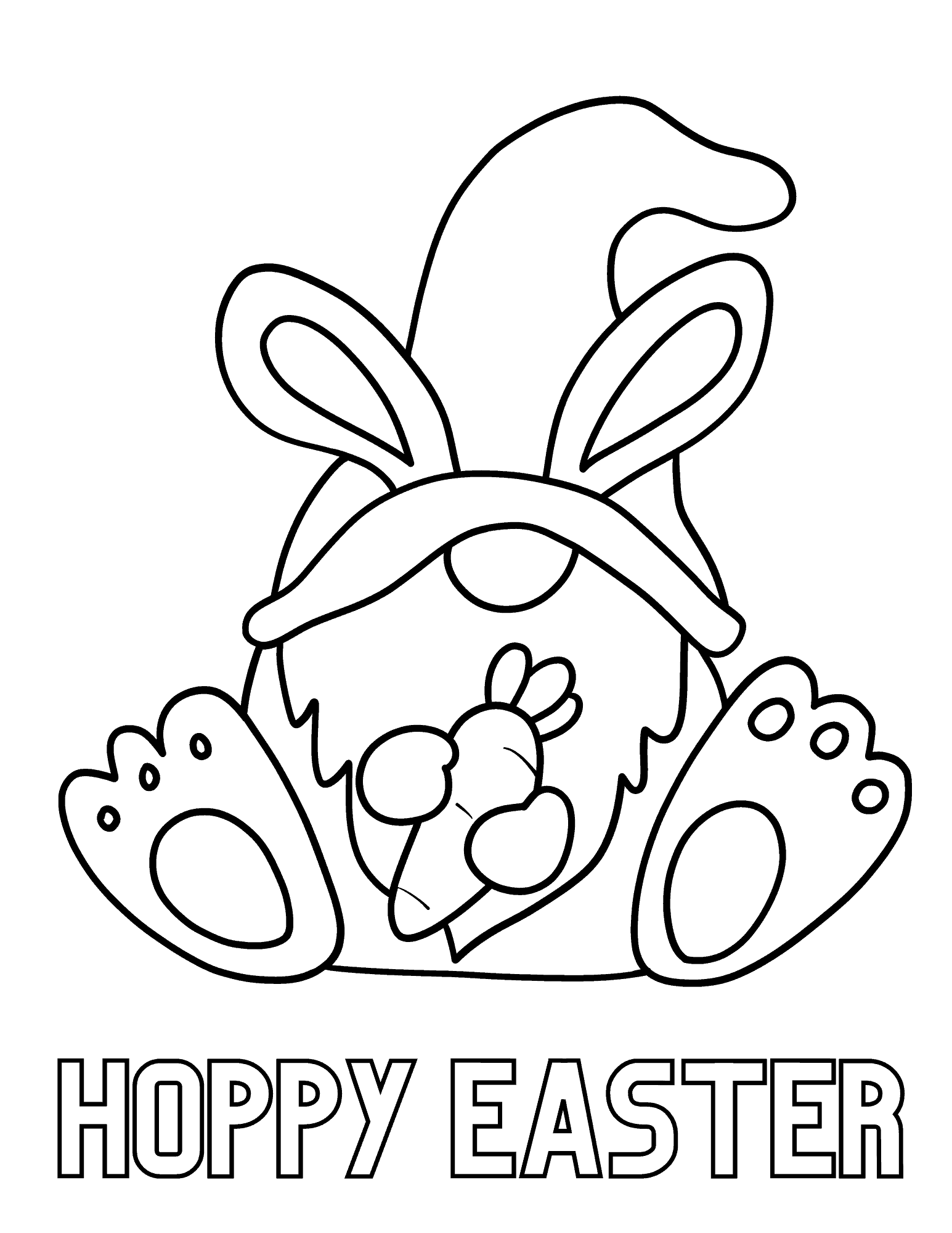 192+ Chicken Easter Coloring Pages Printable 134