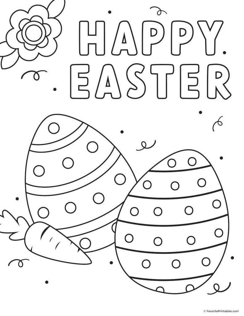 192+ Chicken Easter Coloring Pages Printable 138