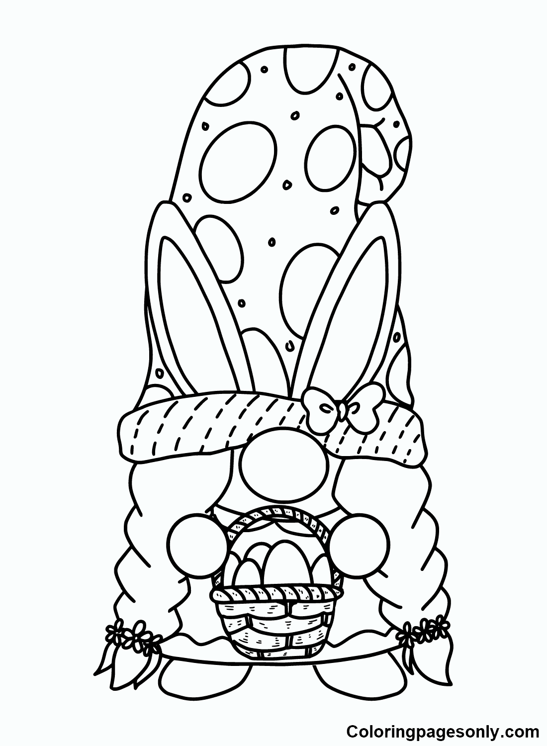 192+ Chicken Easter Coloring Pages Printable 163