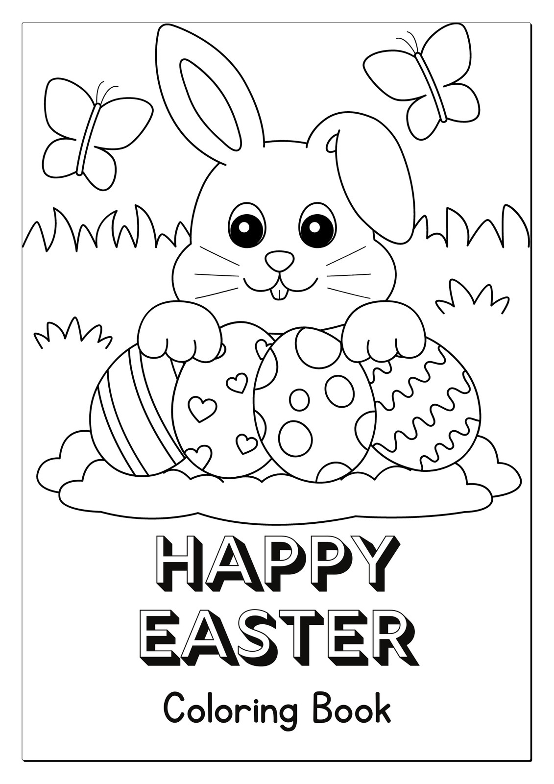 192+ Chicken Easter Coloring Pages Printable 169