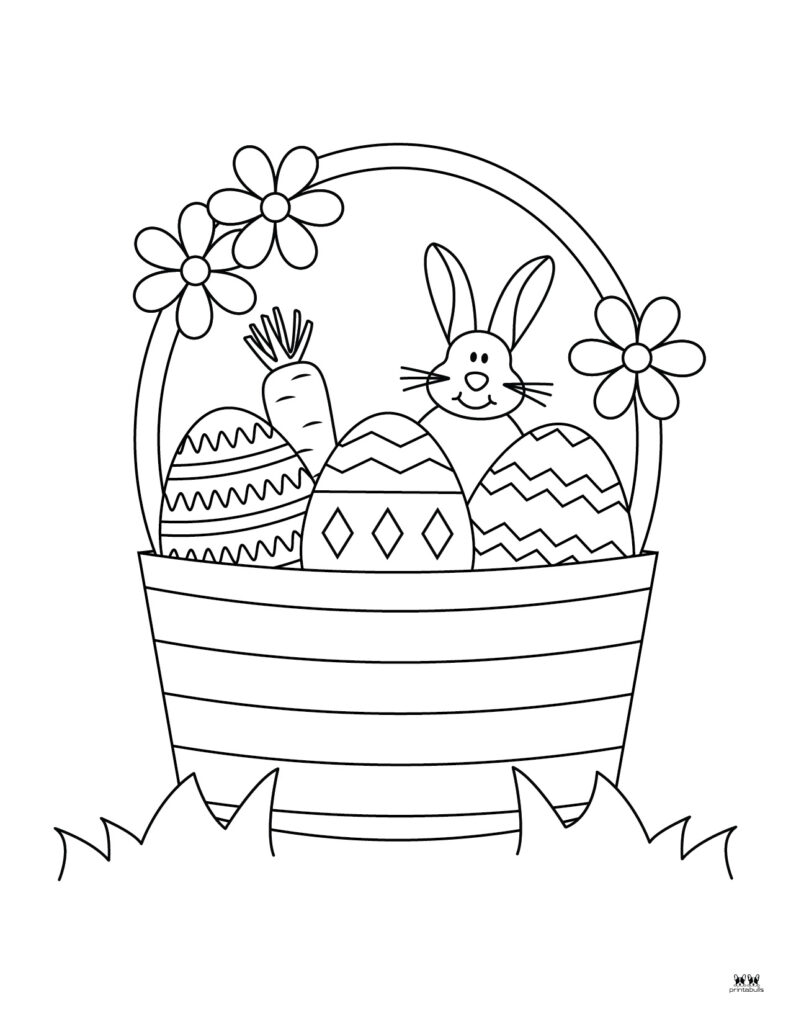 192+ Chicken Easter Coloring Pages Printable 175