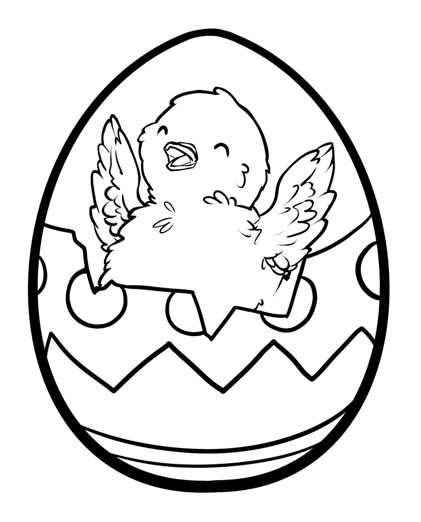 192+ Chicken Easter Coloring Pages Printable 180