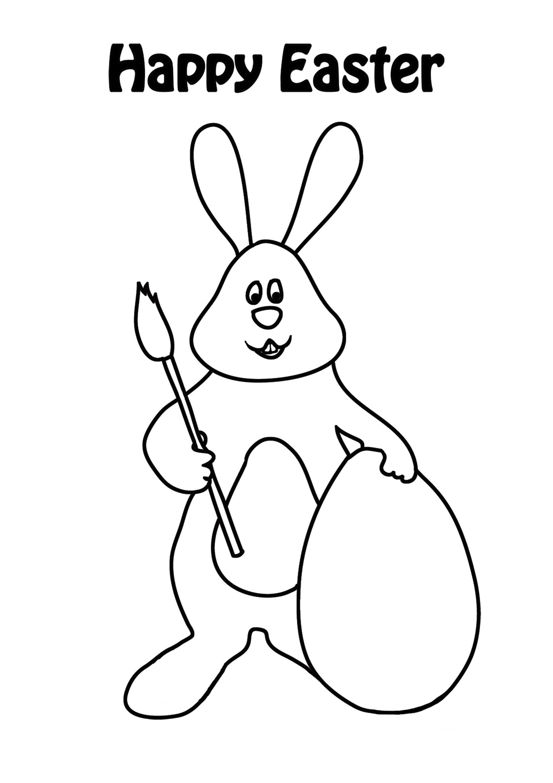 192+ Chicken Easter Coloring Pages Printable 193