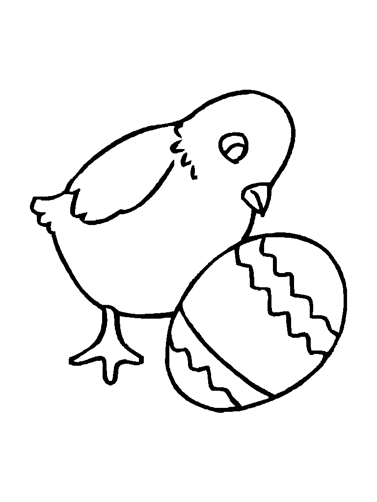 192+ Chicken Easter Coloring Pages Printable 194