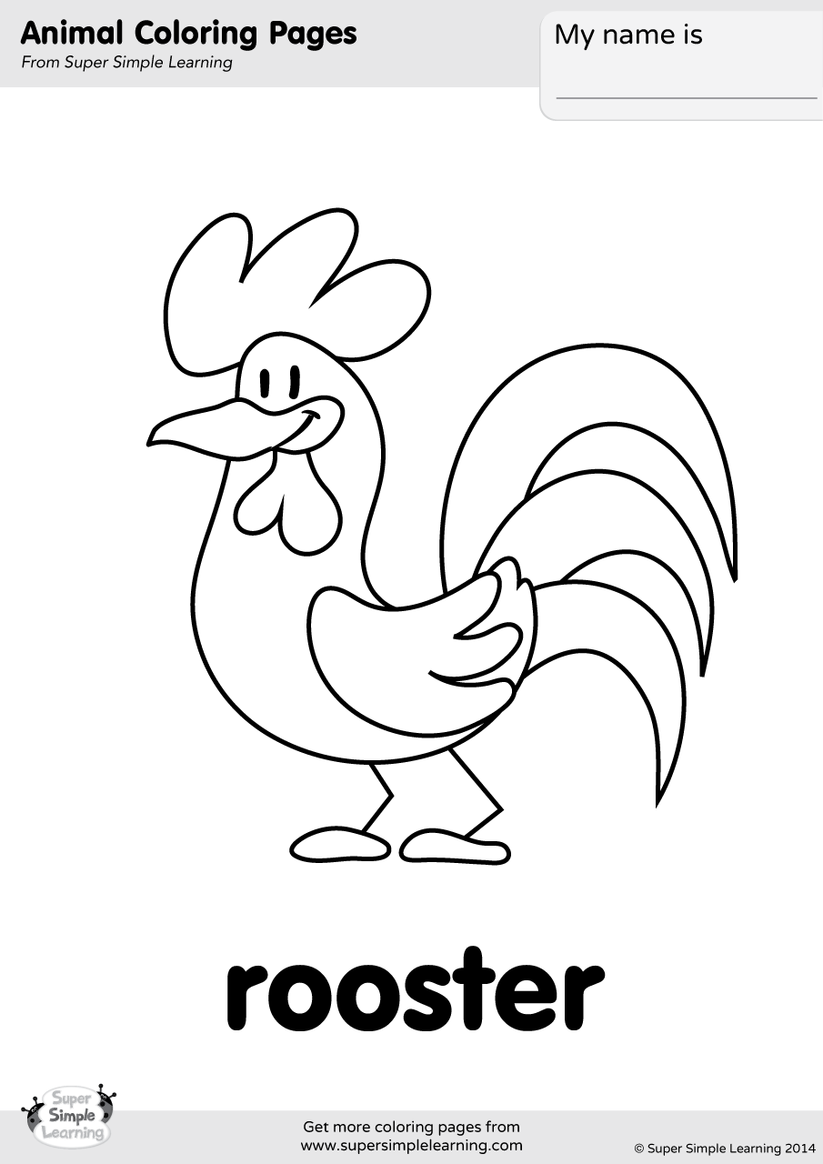 192+ Chicken Easter Coloring Pages Printable 197